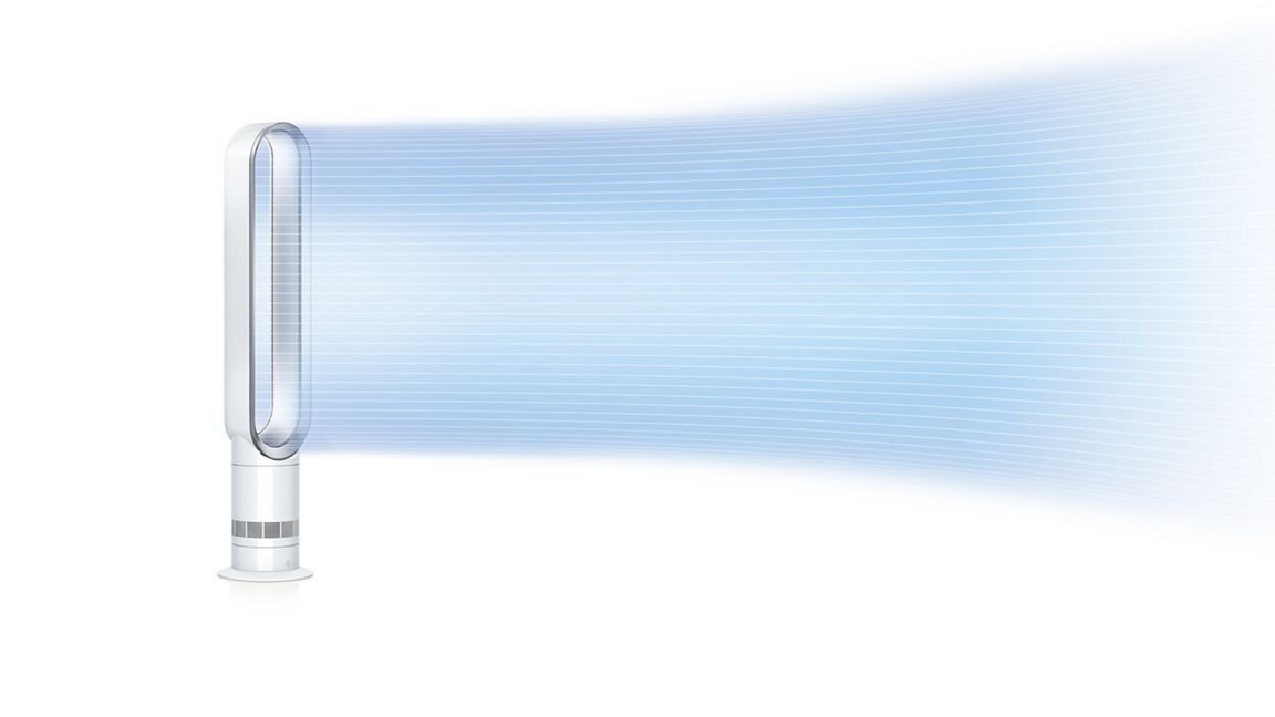 Dyson Cool™ AM07 Tower Blanc Argent